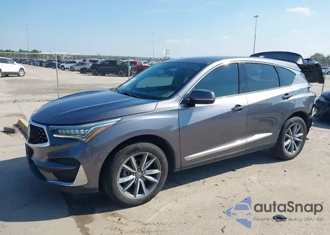 2019 Acura Rdx Technology Package z USA, uszkodzony, nr VIN 5J8TC1H5XKL005185